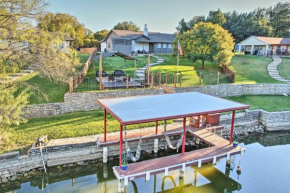 Granbury Home with Lake Granbury Access and Dock!